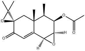 (1aR,5R)-2α-Acetoxy-1aβ,2,3,3a,4,7bβ-hexahydro-3α,3',3',3aα-tetramethylspiro[naphth[1,2-b]oxirene-5(6H),2'-oxiran]-6-one