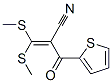 3,3-BIS(METHYLTHIO)-2-(THEN-2-OYL)ACRYLONITRILE