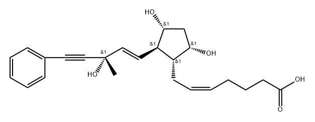 (Z)-7-[(1R)-3α,5α-Dihydroxy-2β-[(E,S)-3-hydroxy-3-methyl-5-phenyl-1-penten-4-ynyl]cyclopentan-1α-yl]-5-heptenoic acid methyl ester
