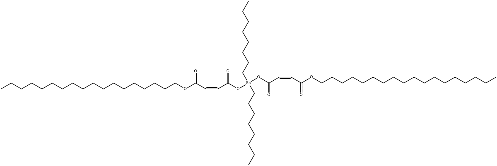 octadecyl (Z,Z)-6,6-dioctyl-4,8,11-trioxo-5,7,12-trioxa-6-stannatriaconta-2,9-dienoate
