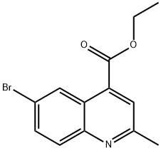 ETHYL 6-BROMO-2-METHYLQUINOLINE-4-CARBOXYLATE