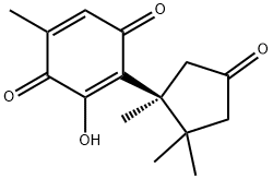 3-Hydroxy-5-methyl-2-[(S)-1,2,2-trimethyl-4-oxocyclopentyl]-2,5-cyclohexadiene-1,4-dione