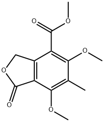 1,3-Dihydro-5,7-dimethoxy-6-methyl-1-oxo-4-isobenzofurancarboxylic acid methyl ester