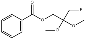 2,2-Dimethoxy-3-fluoropropyl=benzoate