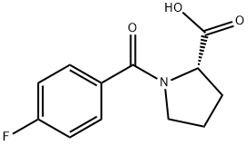 N-(4-氟苯甲酰基)-L-脯氨酸