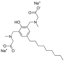 disodium N,N'-[(2-hydroxy-5-nonylphen-1,3-ylene)bis(methylene)]bis[N-methylaminoacetate]