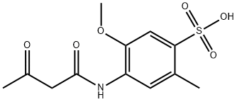4-[(1,3-dioxybutyl)amino]-5-methoxy-2-methyl-benzenesulfonic acid