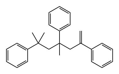 1,1',1''-(1,1,3-trimethyl-5-methylenepentane-1,3,5-triyl)tribenzene