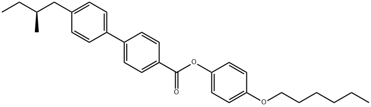 4-(hexyloxy)phenyl (S)-4'-(2-methylbutyl)[1,1'-biphenyl]-4-carboxylate