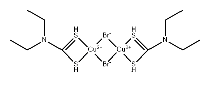 Copper, di-.mu.-bromobis(diethylcarbamodithioato-S,S)di-, stereoisomer