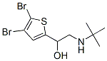 2-tert-Butylamino-1-(4,5-dibromo-2-thienyl)ethanol
