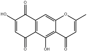 5,8-Dihydroxy-2-methyl-4H-naphtho[2,3-b]pyran-4,6,9-trione