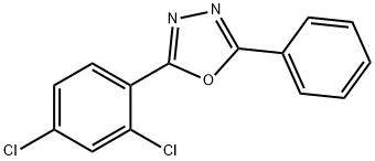 2-(2,4-二氯苯基)-5-苯基-1,3,4-噁二唑
