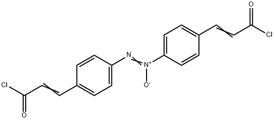 Azoxybenzene-4,4'-bis(propenoic acid chloride)