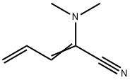 2,4-Pentadienenitrile,2-(dimethylamino)-(9CI)