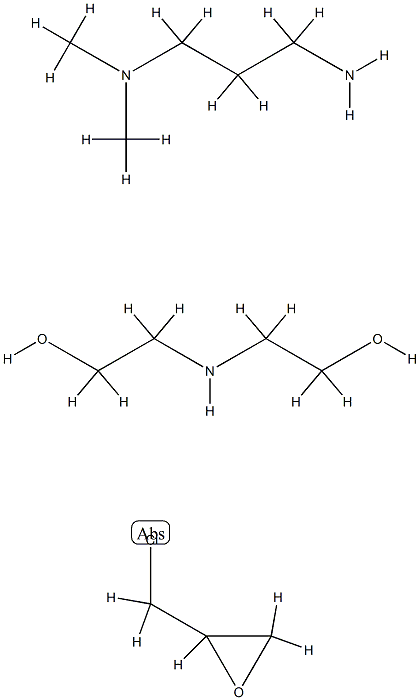 Ethanol, 2,2'-iminobis-, polymer with (chloromethyl)oxirane and N,N-dimethyl-1,3-propanediamine
