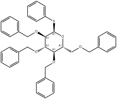 .alpha.-D-Glucopyranoside, phenyl 2,3,4,6-tetrakis-O-(phenylmethyl)-1-thio-