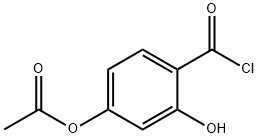 Benzoyl chloride, 4-(acetyloxy)-2-hydroxy- (9CI)