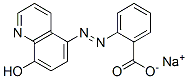 2-[(8-Hydroxy-5-quinolinyl)azo]benzoic acid sodium salt