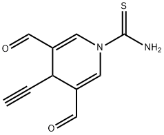 1(4H)-Pyridinecarbothioamide,  4-ethynyl-3,5-diformyl-