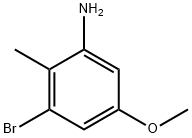 BenzenaMine, 3-broMo-5-Methoxy-2-Methyl-