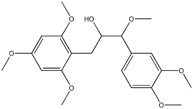 β,3,4-Trimethoxy-α-[(2,4,6-trimethoxyphenyl)methyl]benzeneethanol