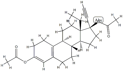 (17α)-13-Ethyl-18,19-dinorpregna-3,5(10)-dien-20-yne-3,17-diol Diacetate
