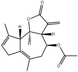 (3aR)-4β-Acetoxy-3aβ,4,5,7,9aβ,9bα-hexahydro-6,9-dimethyl-3-methyleneazuleno[4,5-b]furan-2(3H)-one