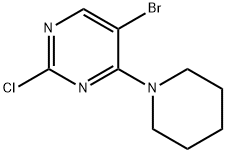 5-溴-2-氯-4-(哌啶-1-基)嘧啶