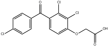 [2,3-dichloro-4-(4-chlorobenzoyl)phenoxy]acetic acid