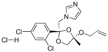 cis-1-[[4-(allyloxy)methyl-2-(2,4-dichlorophenyl)-1,3-dioxolan-2-yl]methyl]-1H-imidazole monohydrochloride