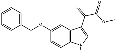 2-[5-(苄氧基)-1H-吲哚-3基]-2-氧代乙酸甲酯