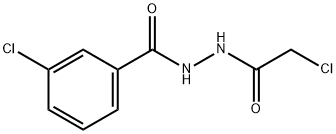 3-氯-N'-(2-氯乙酰基)苯甲酰肼