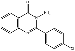 3-amino-2-(4-chlorophenyl)-3,4-dihydroquinazolin-4-one