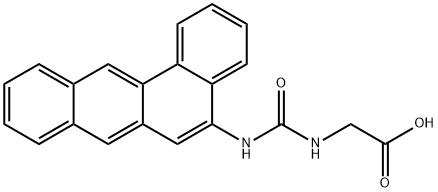 N-(Benz[a]anthracen-5-ylcarbamoyl)glycine