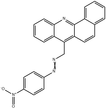 7-[(p-Nitrophenylazo)methyl]benz[c]acridine