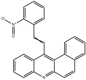 12-(o-Nitrostyryl)benz[a]acridine