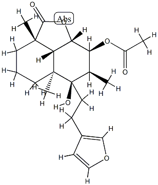 (2aS,8aα,8bα)-8α-Acetoxy-6β-[2-(3-furyl)ethyl]decahydro-6-hydroxy-2aα,5aβ,7α-trimethyl-2H-naphtho[1,8-bc]furan-2-one