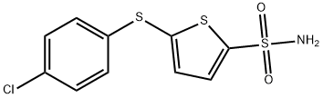 5-[(4-氯苯基)硫代]噻吩-2-磺酰胺