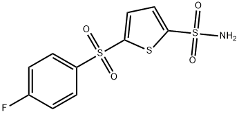 5-[(4-Fluorophenyl)sulfonyl]thiophene-2-sulfonamide