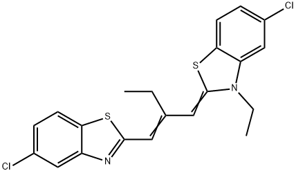 5-chloro-2-[2-[(5-chlorobenzothiazol-2-yl)methylene]butylidene]-3-ethyl-2,3-dihydrobenzothiazole