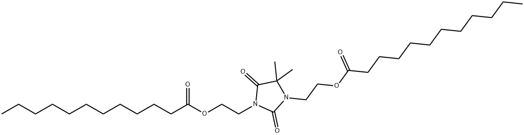 (4,4-dimethyl-2,5-dioxoimidazolidine-1,3-diyl)diethylene dilaurate
