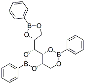 1-O,3-O:2-O,4-O:5-O,6-O-Tris(phenylboranediyl)-D-glucitol