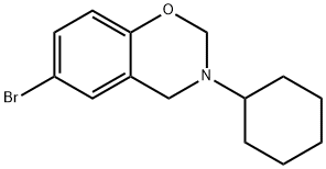 6-Bromo-3-cyclohexyl-3,4-dihydro-2H-1,3-benzoxazine