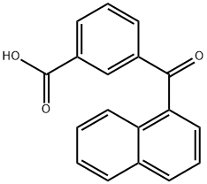 3-(naphthalene-1-carbonyl)benzoic acid