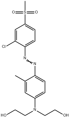 2,2'-[[4-[[2-chloro-4-(methylsulphonyl)phenyl]azo]-3-methylphenyl]imino]bisethanol
