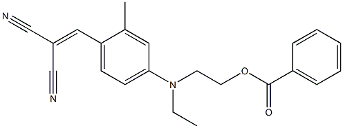 2-[[4-(2,2-二氰基乙烯基)-3-甲基苯基]乙基氨基]乙基苯甲酸酯