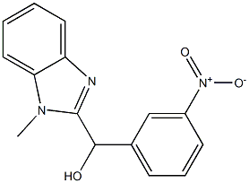 1-Methyl-α-(3-nitrophenyl)-1H-benzimidazole-2-methanol