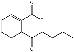 6-(1-Oxopentyl)-1-cyclohexene-1-carboxylic acid
