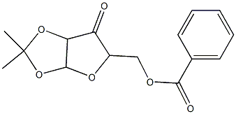 1,2-O-(异丙亚基)-ALPHA-D-赤式-呋喃戊-3-酮糖苯甲酸酯